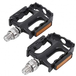 Pwshymi Mountain Bike Pedal Pwshymi Ultra Light Action Pedals Self‑locking Pedal Durable Bike Replacement Cleats Aluminum Alloy Wide Platform Pedal for Mountain Bike for Road Bike
