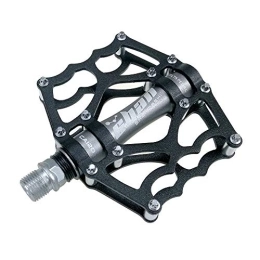 QinWenYan Spares QinWenYan Bike Pedals Durable Skid Mountain Bike Pedal Pedal 1 The Aluminum Alloy Material May Be Secured To The Stud Pedal (Color : Titanium)