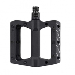 QinWenYan Mountain Bike Pedal QinWenYan Bike Pedals Non-Slip Bicycle Platform Pedals Mountain Bike Pedals Lightweight Exercise Pair for Cycling (Color : Black, Size : 125x108x20mm)