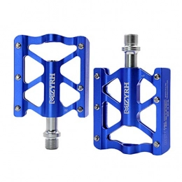 QJKai Spares QJKai Bike Pedals, 3 Sealed Bearings 9 / 16"Aluminum Alloy Bicycle Pedals With Removable Antiskid Nails Lightweight Platform Pedals For MTB BMX Road Cycling Bicycle Pedals