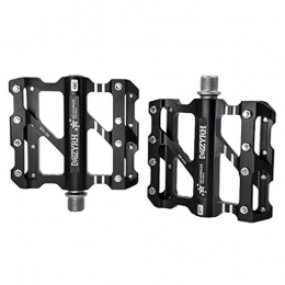 QJKai Mountain Bike Pedal QJKai Mountain Bike Pedals, Lightweight Non-Slip CNC Aluminum Alloy Platform Bicycle Pedals Sealed Bearing Flat Pedals Universal 9 / 16" For MTB BMX Road Bike