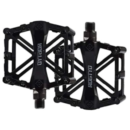 qlly Spares qlly Bicycle Pedals, bicycle Cycling Bike Pedals With Sealed Anti-slip Durable Durable Ultralight Mountain Bike Flat Pedals, bearing Pedals For Universal Mountain Bike Road Bike Trekking Bike MTB