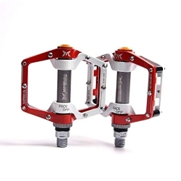 QXFJ Spares QXFJ Lightweight Bike Pedals Bicycle Pedals Dead Fly Mountain Bike Bearing Pedal Ultra-Light Mountain Bike Pedal Ultra-Light Aluminum Alloy Non-Slip Non-Slip Pelin Pedal