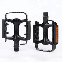QXFJ Spares QXFJ Lightweight Bike Pedals Bicycle Pedals Mountain Bike Pedals Suitable For Mountain Highway Dead Fly Aluminum Alloy Anti-Skid Ultra-Light Pedals DU Palin Bearing Pedals (2 Pairs)