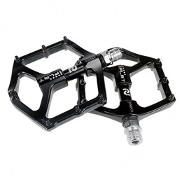 QYWSJ Mountain Bike Pedal QYWSJ Mountain Bike Pedals, Bicycle Pedals High-Strength Non-Slip Surface, Lightweight Cycling Sealed Bearings Pedals, Black