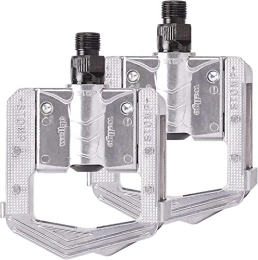 DUCOBU Spares Road and mountain bike pedals, Bike Pedals Mountain Road Bicycle Flat Pedal Adult Universal Lightweight Aluminum Alloy Cycling Pedals with Sealed Boron Steel Bearing for Travel Cycle-Cross Bikes etc (