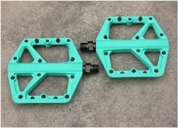 ENESEA Spares Road and mountain bike pedals, Mountain Bike Pedals MTB Nylon Pedals (Color : Blue A)