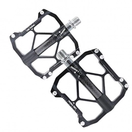  Mountain Bike Pedal Road Bike Pedals, 3-Sealed Bearing Mountain Bicycle Flat Pedals Lightweight Aluminum Alloy 9 / 16" Cycling Pedals For BMX MTB