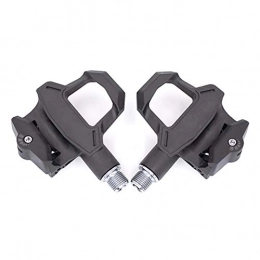 Road Bike Pedals 40% Carbon Fiber Compatible With KEO System Needle Bearings Double Ball Bearing Bicycle Pedals