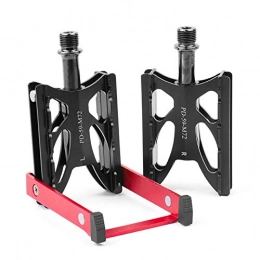 KuaiKeSport Mountain Bike Pedal Road Bike Pedals, Mountain Bike Foldable Pedal Road Bicycle Bikes Stand Holder Portable Storage Aluminum Alloy Magnet Design, MTB BMX Cycling Bicycle Pedals