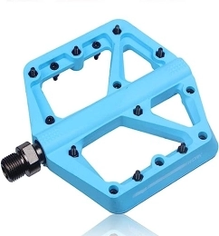 TAWAPA Spares road bikepedals, cycling pedals, Mountain Bike Nylom Pedal Mountain Road Platform Pedal Parts Anti-Slip (Color : Blauw, Size : 11.2x11.5x1.25cm)