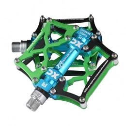 RockBros Spares ROCKBROS Mountain Bike Pedals Cycling Sealed Bearing Pedals (Black Green)
