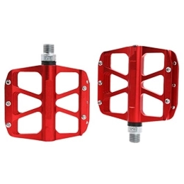RONGJJ Spares RONGJJ Aluminum MTB Pedals, Mountain Bike Pedals, Non-Slip Platform Pedals, Sealed 3 Bearing bicycle flat Aluminum pedals Stable