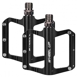 SANON Spares SANON Mountain bike pedals 1 Pair cycling Pedal Adurable Aluminum Alloy lightweight bicycle platform Sealed Bearing Pedals