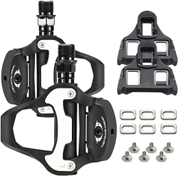 SAVADECK Mountain Bike Pedal SAVADECK Bike Pedals, Road Bicycle Clipless Pedals Aluminum Alloy 9 / 16" Self-Lock Pedals Cycling Pedals for Road Bike Mountain Bike