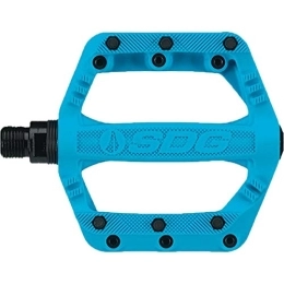 Sdg Spares SDG Slater Junior Pedals (90 x 90) – Blue Cyan Mountain Bike Unisex Adult