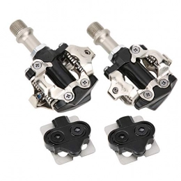 Cyrank Spares Self‑Locking Mountain Road Bike Pedals, Mountain Bike Pedals, Pedals for Bikes with Durable Cycling Replacement for Bicycle Foot Rest