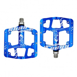 SFZGKTE Spares SFZGKTE Pedal 4.3 mountain bike bearing pedal 3 Palin pedal bicycle wide comfortable pedal (Blue)