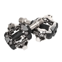 Shanrya Spares Shanrya Clipless Pedals, 60mm Mountain Bike Pedals Double Sided Available Adjustable Tension System for for SPD MTB Pedal System