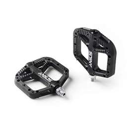 SHAYC Spares SHAYC Bike Pedals MTB Pedals Mountain Bike Pedals Lightweight Nylon Fiber Bicycle Platform Pedals For BMX MTB 9 / 16" (Color : Black)