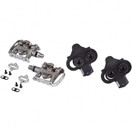 SHIMANO Spares SHIMANO Pdm324 Single Sided Spd (pack of 2) & SM-SH51 Mountain Bike SPD Pedal Cleats Set