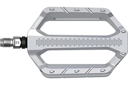 SHIMANO Spares SHIMANO Pedals PD-EF202 MTB flat pedals, silver, 9 / 16 inches, EPDEF202S