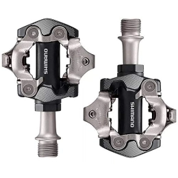 SHIMANO Mountain Bike Pedal SHIMANO Pedals PD-M8100 Deore XT XC race SPD pedal, Black, 9 / 16 inches