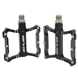 Shipenophy Spares Shipenophy Bicycle Pedal Black Mountain Bike Paddle Non-Slip Sealed Aluminum Alloy Bearing for Road Bike