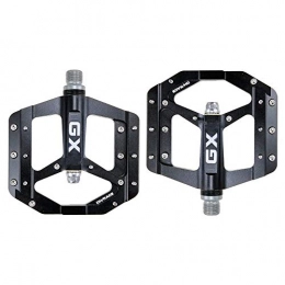 SICOFD Spares SICOFD Bicycle Pedals Trekking Pedals Axis CNC Aluminum, Mountain Bike Pedals with Axis Diameter 9 / 16 Inch, Ultralight Bicycle Road Bike Pedals Mountain Bike Road Bike City Bike, Black