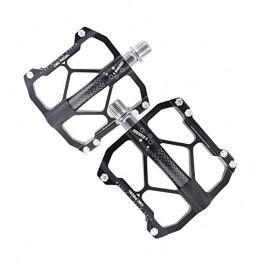 SICOFD Mountain Bike Pedal SICOFD MTB Bicycle Pedals, BMX Downhill Cycling Pedals with Sealed Bearing, 3 Sealed Bearings And Large Surface Anti-Slip Mountain Bike Pedals 9 / 16 Inch Threads