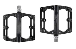 SlimpleStudio Spares SlimpleStudio Mountain Bike Pedals, Mountain bike aluminum alloy pedals wide and comfortable pedals bicycle pedaling non-slip-black