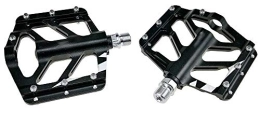 SlimpleStudio Spares SlimpleStudio Mountain Bike Pedals, Mountain bike flat bearing pedals wide and comfortable non-slip pedals-black