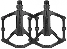 Bicycle Accessories Mountain Bike Pedal SLL- 1 Pair Mountain Bike Pedal Metal Bicycle Platform Flat Pedals Bike Part Accessories (Black) practical