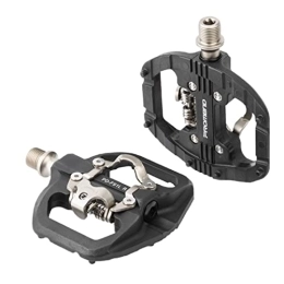 SM SunniMix Spares SM SunniMix MTB Mountain Bike Pedals with SPD 3-Sealed Bearing Dual Function Multi-Purpose Nylon Bicycle Parts for Exercise Trekking BMX