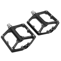 SOGT Spares SOGT Flat Mountain Bike Pedals Non-slip Three Peilin Structure 2pcs Dust Cover Aluminum Alloy Mountain Bike Pedals For Riding