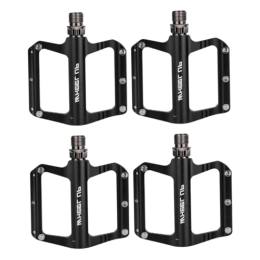 Sosoport Mountain Bike Pedal Sosoport 4 pcs road bike pedal bike shoes cleatsf bike riding pedal MTB Bike mountain bike pedal cycling cleats Non- Bike Pedal clips bicycle accesories Non-slip Bike Pedal universal Pedals