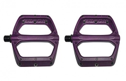 Spank Spoon DC Flat Pedals for Mountain Bike/E-Bike/Cycle Unisex Adult, Purple