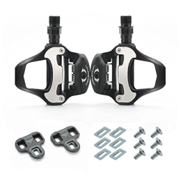 Offfay Mountain Bike Pedal SPD Pedals, Road Bike Pedals, 9 / 16" Clipless Pedals with Pedal Cleats Compatible with Shimnao SPD Pedals for MTB, Spin Bike, Road Bike, Touring, Indoor Bike Cycling