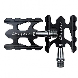 SPLLEADER Spares SPLLEADER Ultra-light MTB Bicycle Pedals Bike Pedal Mountain Bike Nylon Fiber Road Bike Bearing Pedals Bicycle Bike Parts Cycling Accessor (Color : Type2 black)