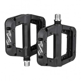 sprwater Bike Pedal, Lightweight Non-Slip Bike Pedals Nylon Fiber Bicycle Platform Pedals For BMX 9/16-Inch Cr-Mo Steel Spindle, Pair