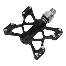 SPYMINNPOO Mountain Bike Pedal SPYMINNPOO 1 Pair K5 Bicycle Quick Release Pedals Aluminum Alloy Bike Bearing Pedals for Road Folding Bikes 4 Colors(Black (boxed)) Sportinggoods Bicycles And Sportinggoods Bicycles And Spare Parts