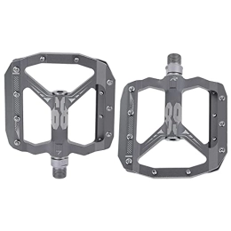 SPYMINNPOO Spares SPYMINNPOO 2pcs Bike Pedals, Sealed DU Bearing Mountain Bike Pedals with Anti-Skid Nails Lightweight Bicycle Platform Pedals for Most Bikes (grey) Bicyclepedal Bicyclepedal Bicycles And Spare Parts