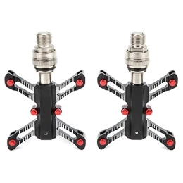 SPYMINNPOO Spares SPYMINNPOO Bike Bicycle Pedals, Bike 3 Bearing Quick Release Pedal CNC Aluminum Alloy Mountain Bicycle Black Pedal for Mountain BMX MTB Bike Cycling Road Bike Sportinggoods Bicycles And Spare Parts