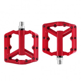 STRTT Spares STRTT Bike Pedals Nylon 3 Bearing Composite 9 / 16 Mountain Bike Pedals High-strength Non-slip Bicycle Pedals Surface for Road Bmx Mtb Bikesflat