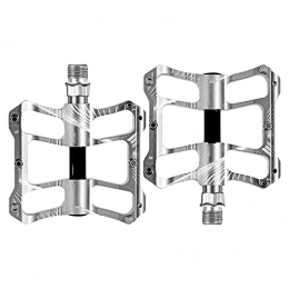 STTGD Mountain Bike Pedal STTGD Bicycle Pedals, Palin Mountain Bike Aluminum Pedal Bearings, Cycling Pedal Bicycle Accessories, with Widen the Tread and Non-Slip Feet, can Effortless