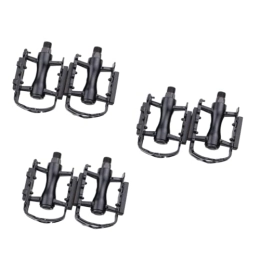 SUPVOX Spares SUPVOX 6 Pcs Bicycle Pedals Mountain Bike Pedals Road Universal Pedal for Mtb Pedalboard Mtb Flat Pedals Bubble Stickers Pedal for Folding Bikes Bike Cleats Pedialax Non-slip Accessories