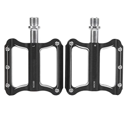 Surebuy Spares Surebuy Mountain Bike Pedals, Bicycle Platform Flat Pedals WITH 10 Anti‑skid Nails for Mountain Bikes and Road Bikes.