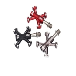 SWEPER Spares SWEPER QRD-XCF05AC / XCF05A Pedal Road Bicycle Mountain Bike Pedal Aluminum Alloy Anti-skid Pedal Chromium Molybdenum Steel Axis (Color : B)