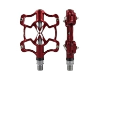 SWEPER Mountain Bike Pedal SWEPER Xpedo Mountain Bike Pedal Bearings Pedal Road Bike Pedal XMX14AC Bicycle Pedal (Color : Rood)