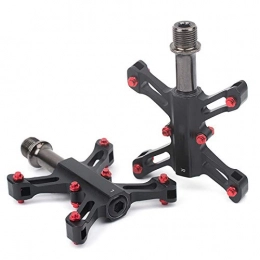 SYLTL Mountain Bike Pedal SYLTL Bicycle Pedal, Mountain Bike Pedals Aluminum Alloy Ultralight 1 Pair Foldable Bike Bicycle Pedals Riding Accessories